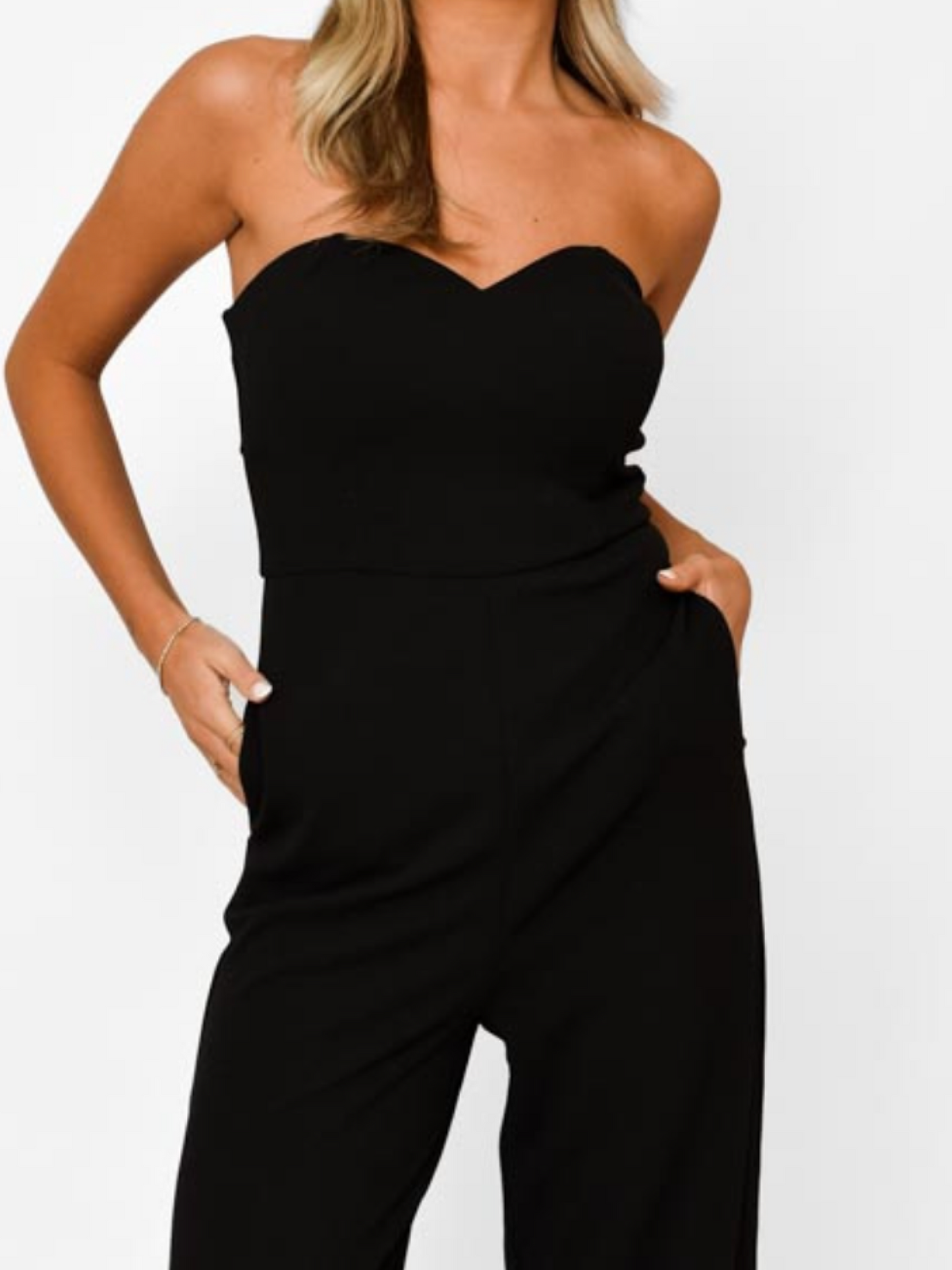 LONA | STRAPLESS JUMPSUIT