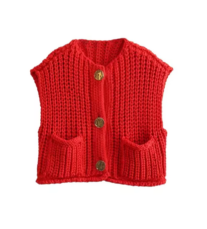 DARCI | KNITTED WAISTCOAT