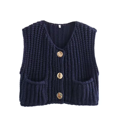 DARCI | KNITTED WAISTCOAT