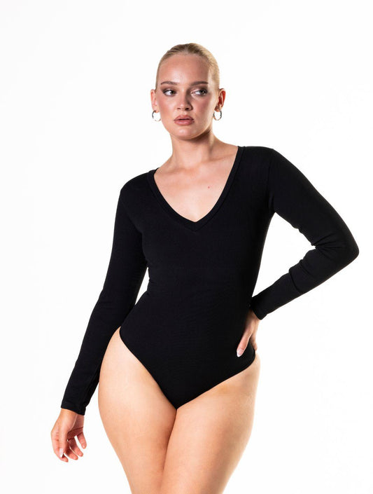 Seamless Long Sleeve Scoop Bodysuit