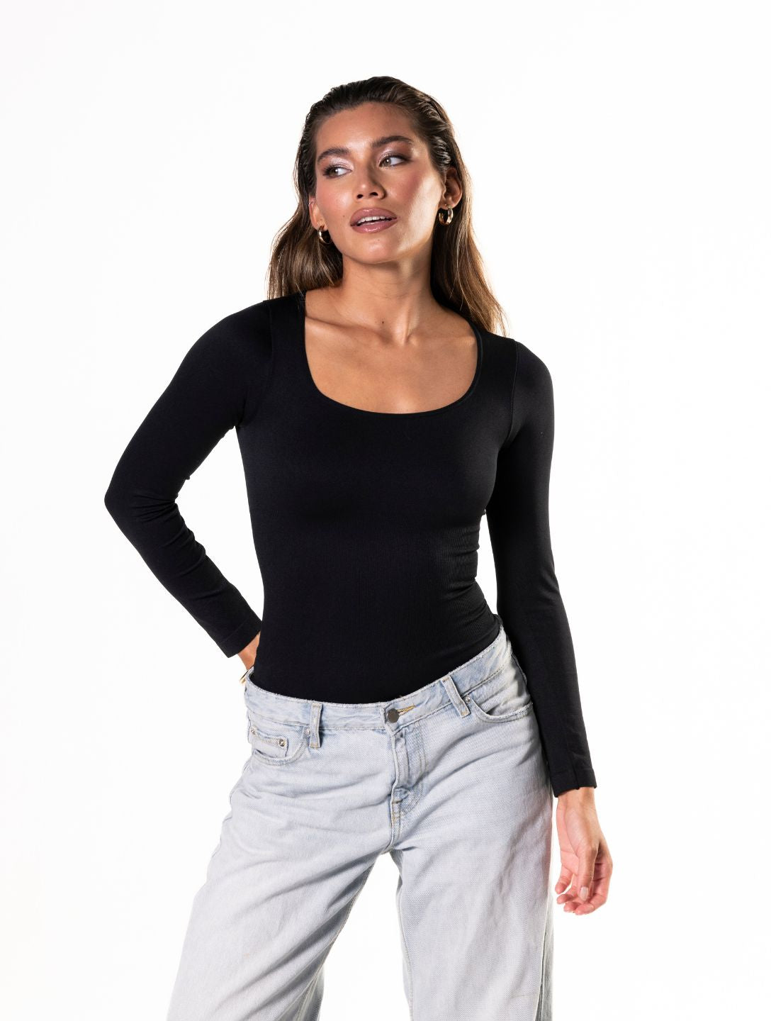 Sculpting Long Sleeve Bodysuit