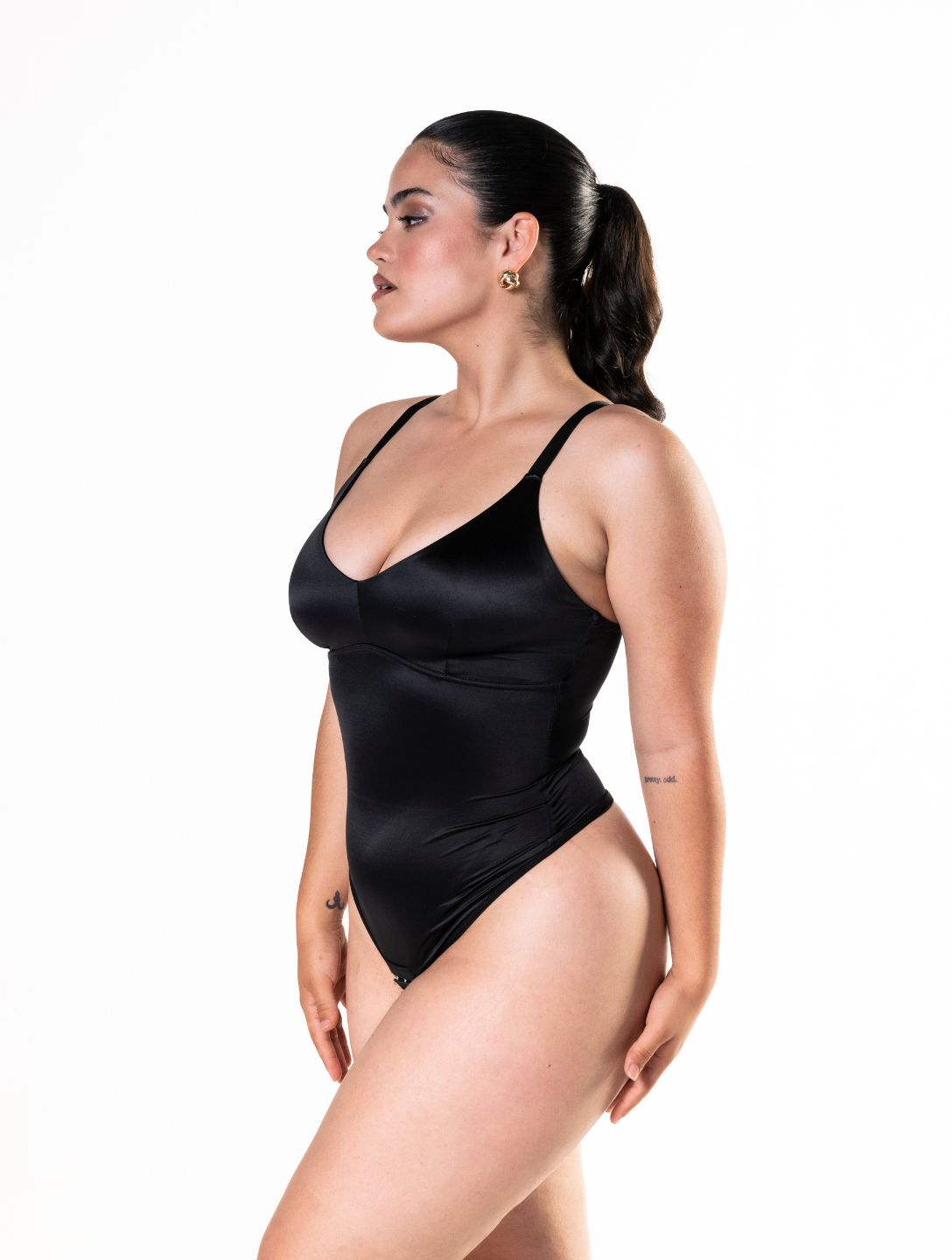 Satin Shaping Bodysuit