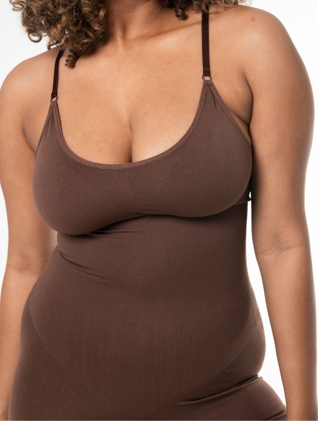 Sculpting Shapewear Bodysuit with Adjustable Straps