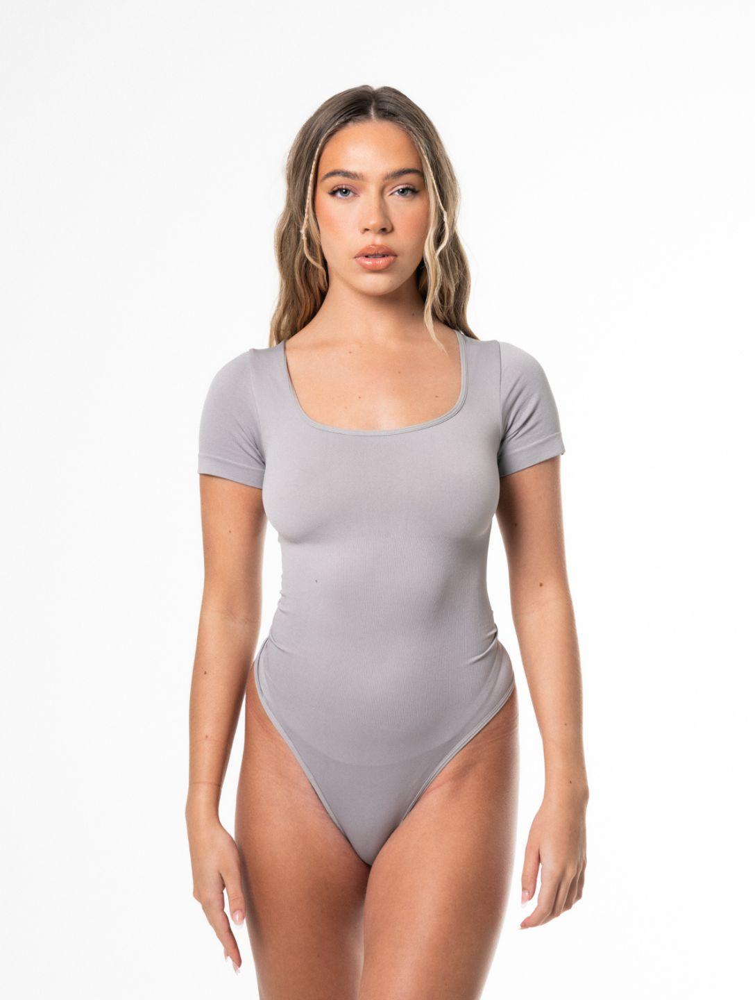 Square Neck Shaping Bodysuit